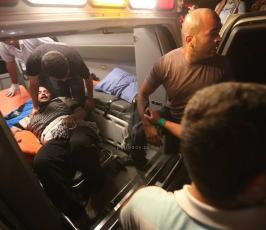اصابات ومواجهات على حاجز قلنديا شمال القدس المحتلة