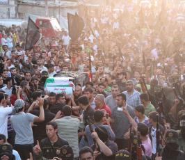 بعد تحررهم من مقبرة الأرقام.. "سرايا القدس" تودع شهدائها