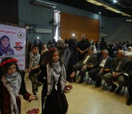 مهرجان تكريمى للمحررة  لينا الجربونى بغزة (27)