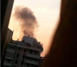 بالصور : قتلى وجرحى في انفجار الضاحية الجنوبية بيروت