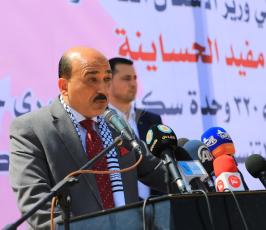 وضع حجر اساس اعادة انشاء 320وحدة سكنية ‫(29417872)‬ ‫‬