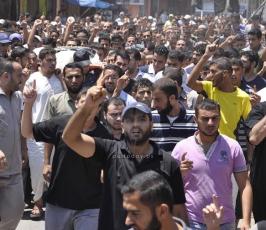 سرايا القدس بخانيونس تشيع الشهيد حازم فايز أبوشمالة