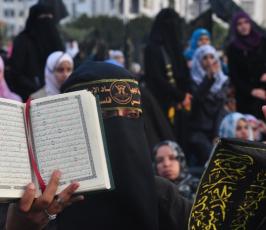 خنساوات الشعب الفلسطينى وأبنائهم يشاركون بمهرجان الانطلاقة الجهادية