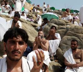  اجراءات امنية مشددة فى عرفات بعد تواصل وصول الحجاج ‫(29745561)‬ ‫‬