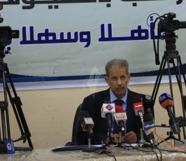 مؤتمر صحفى لوزارة التعليم بغزة والضفة للحديث عن اختبارات توجيهى ‫(1)‬