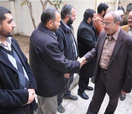 وقفة للفصائل الفلسطينية بغزة تنديداً بادراج نائب الأمين العام النخالة على لائحة الارهاب