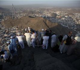 الحجاج على جبل النور وكهف حراء