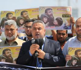 وقفة تضامنية مع الشيخ خضر عدنان  ‫(31225235)‬ ‫‬