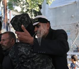 سرايا القدس تنظم مسيراً عسكرياً لعرس الشهيد كامل قريقع بغزة (29)