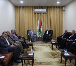 هنية يلتقي قيادات حركة الجهاد الإسلامي بغزة   ‫(1)‬.JPG