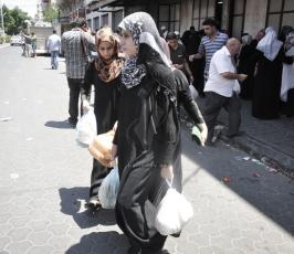 أزمة رغيف الخبز بغزة