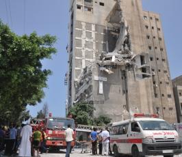  قصف منازل ومساجد 2014