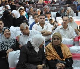 الجهاد الإسلامي تنظم إفطار جماعي للمهاجرين الفلسطينيين من سوريا إلى قطاع غزة