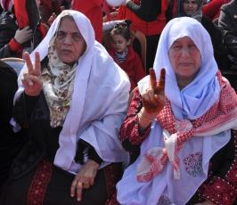 الجبهة الشعبية تحتفل في ذكرى انطلاقتها الـ46 في غزة