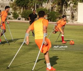 دوري كرة القدم بين أشبال وزهرات مبتوري الأقدام في غزة برعاية الصليب الأحمر  (6).JPG