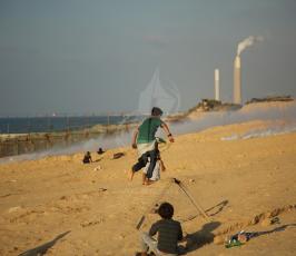 مواجهات  زيكيم شمال قطاع غزة (7).JPG