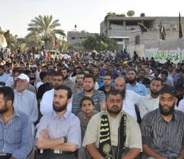 الجهاد تنظم مهرجان شمس الانتصار على شرف شهداء القرارة بخان يونس