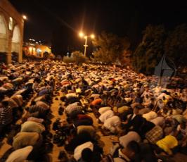 ليلة القدر في المسجد الأقصى المبارك