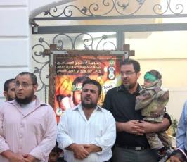 مسير لقادة الجهاد الإسلامي لمنازل عدد من الشهداء