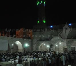 ليلة القدر في مساجد غزة