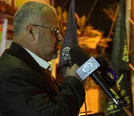 الجهاد تنظم مهرجان تأبيني لشهداء ال الدحدوح
