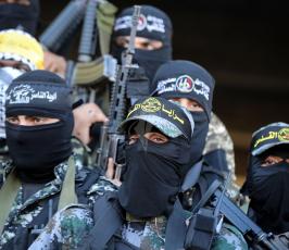 بالصورمؤتمر لفصائل المقاومة في غزة للتحذير من استمرار الانتهاكات بحق الأقصى  ‫(38732293)‬ ‫‬