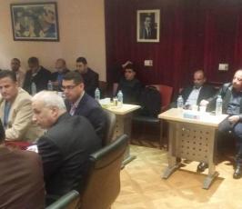 وفد الاعلاميين الفلسطينيين في زيارة لوكالة انباء الشرق الاوسط ‫(39191045)‬ ‫‬