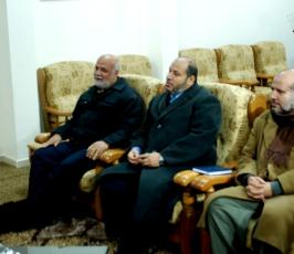 لقاء إسماعيل هنية بوفد من حماس وفتح لمناقشة مستجدات المصالحة الفلسطينية
