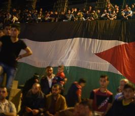 حفل تأبين الشهيدين مصباح شبير ومحمد الأغا في خان يونس  (10)