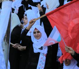 حفل زفاف جماعي لـ 4000 عريس غزي ‫(30832034)‬ ‫‬