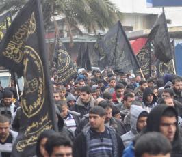 جماهير حاشدة شاركت في مسيرة نظمتها الجهاد رفضاً لخطة كيري التصفوية