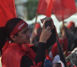 الجبهة الشعبية تحتفل في ذكرى انطلاقتها الـ46 في غزة