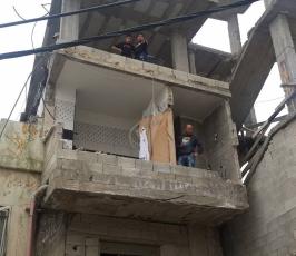 هدم منزل الاسير محمد ابو شاهين  ‫(30925194)‬ ‫‬
