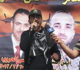 الجهاد الإسلامي ينظم وقفة إسناد أمام منزل الأسير الحيح في الخليل