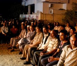 مهرجان حاشد تنظمه حركة الجهاد منطقة الزوايدة