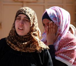 جماهير حاشدة بالخليل تشيع جثامين الخمسة شهداء  ‫(29024653)‬ ‫‬