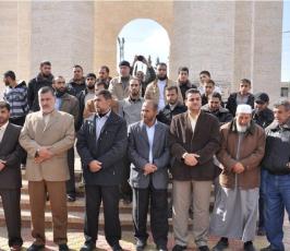 مهجة القدس والعمل النسائي للجهاد ينظمان وقفة تضامن مع الاسرى في مدينةرفح