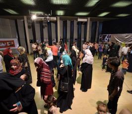 معرض فوتغرافى يجسد حال اللاجئين فى ذكرى النكبة ‫(31121804)‬ ‫‬
