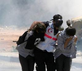 مواجهات بين قوات الاحتلال وشبان فلسطينيين بذكرى النكسة