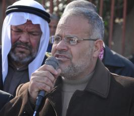 وقفة لمخاتير ووجهاء القطاع اسناداً للاسرى بسجون الاحتلال