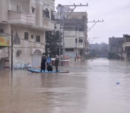 بالصور:عدسة وكالة فلسطين اليوم ترصد الكارثة الإنسانية بمدينة غزة