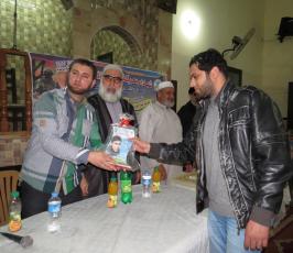 الجهاد بمسجد ابو سمرة  شرق غزة تكرم عوائل شهداء بشائر الانتصار ‫(296922438)‬ ‫‬