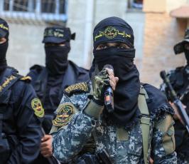 سرايا القدس لواء غزة تحيي ذكرى استشهاد القائد رماح الحسني ‫(39780878)‬ ‫‬