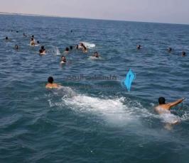شاطئ بحر غزة
