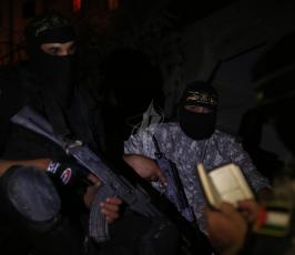 سرايا القدس تقضي رباطها في ليلة السادس من رمضان بالدعاء والصلاة ‫(30963099)‬ ‫‬