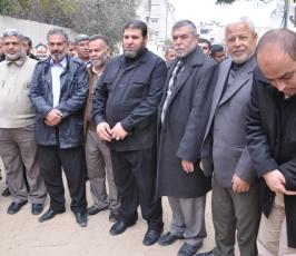وقفة للفصائل الفلسطينية بغزة تنديداً بادراج نائب الأمين العام النخالة على لائحة الارهاب