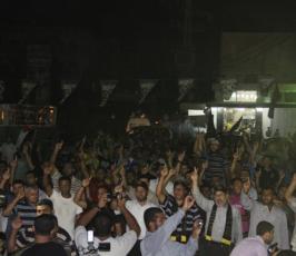 الجهاد يقيم حفل الانتصار للاسير المحرر السرسك فى رفح