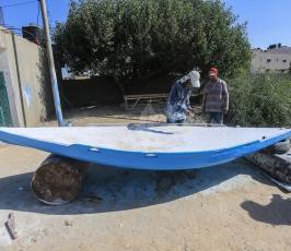 اعادة تاهيل مراكب الصيادين بغزة ‫(30728587)‬ ‫‬