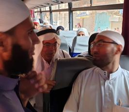 حجاج غزة يغادرون القطاع (2).jpeg