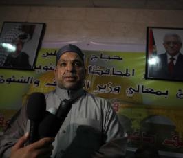 وزير الاوقاف وبعثة الحج يتفقدون الحجاج الفلسطينيين في مكة في اجواء وحدوية